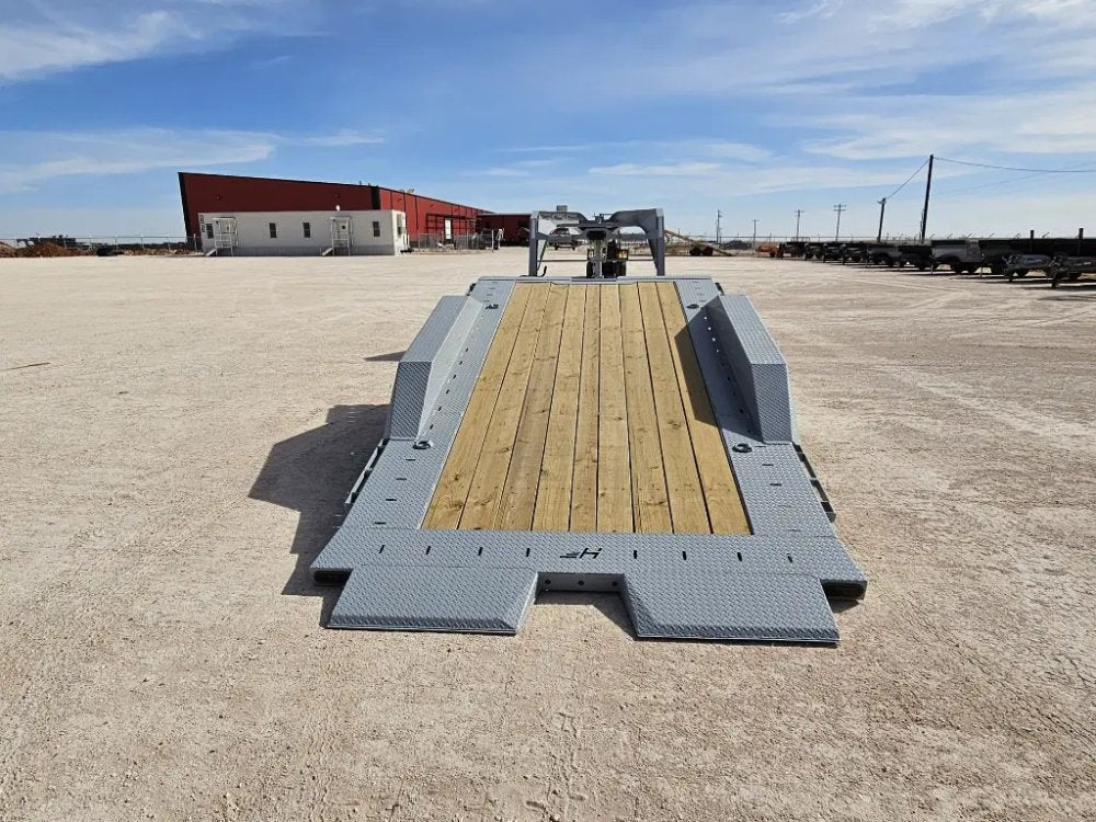 24' Horizon ETZ Gooseneck Equipment Tilt Trailer - (2) 8K Axles 15556