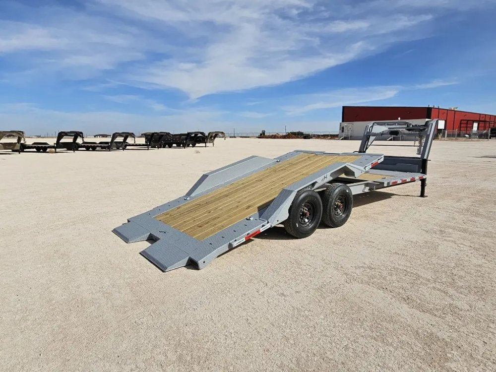 24' Horizon ETZ Gooseneck Equipment Tilt Trailer - (2) 8K Axles 15556