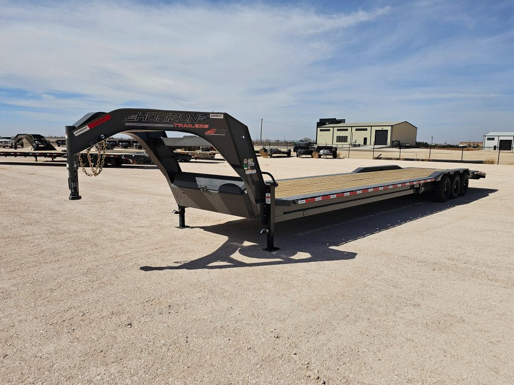 40' Horizon EWZ Gooseneck Equipment Trailer - (3) 7K Axles 15126