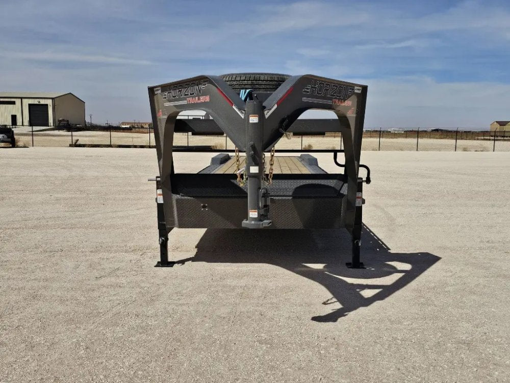 40' Horizon EWZ Gooseneck Equipment Trailer - (3) 7K Axles 15126