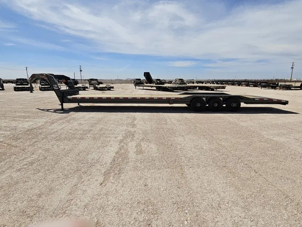 40' Horizon EWZ Gooseneck Equipment Trailer - (3) 7K Axles 15126