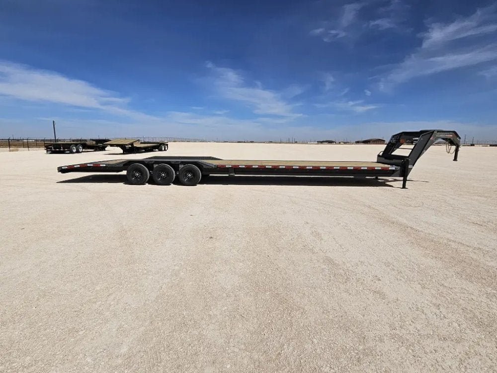 40' Horizon EWZ Gooseneck Equipment Trailer - (3) 7K Axles 15126