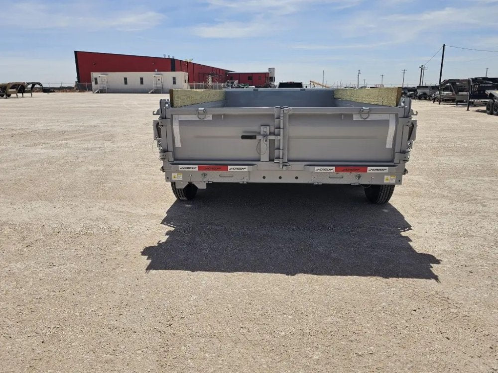 14' Horizon EZ7 Bumper Pull Dump Trailer 19" Sides - (2) 7K Axles 15854