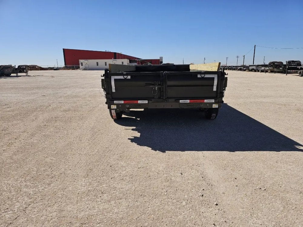 14' Horizon EZ7 Bumper Pull Dump Trailer 19" Sides - (2) 7K Axles 15865