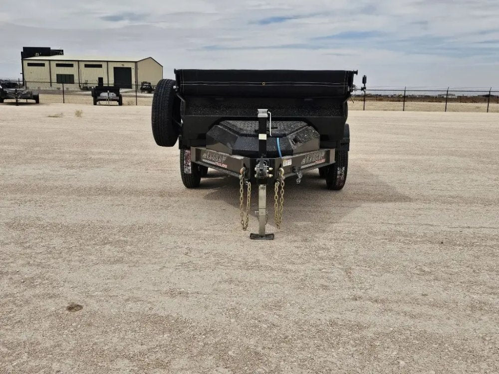 10' Horizon HZ5 Bumper Pull Dump Trailer 24" Side Walls - (2) 3.5K Axles 15796