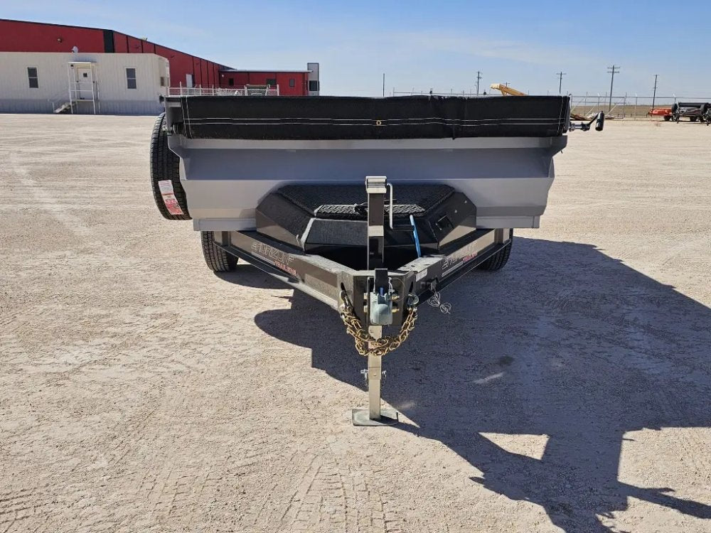 12' Horizon HZ6 Bumper Pull Dump Trailer 24" Side Walls - (2) 5.2K Axles 15158
