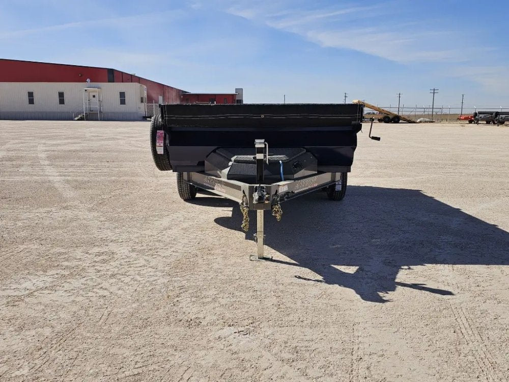 12' Horizon HZ6 Bumper Pull Dump Trailer 24" Side Walls - (2) 5.2K Axles 15942
