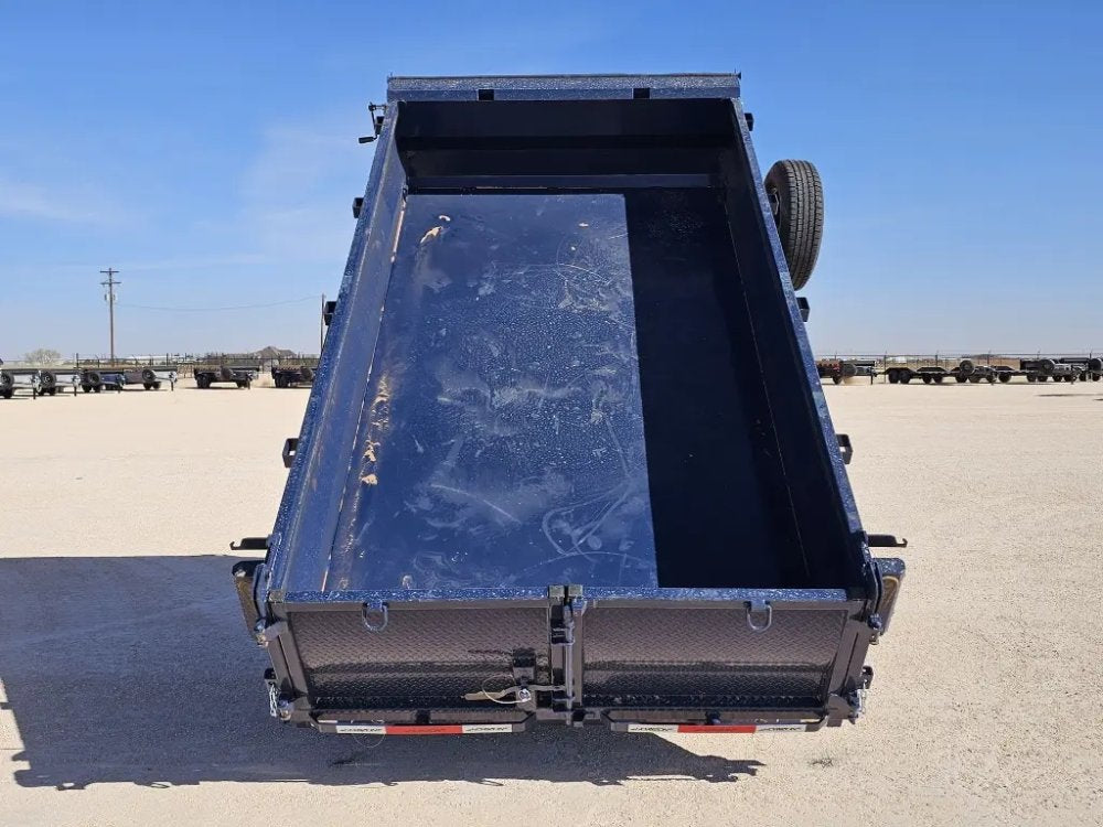 12' Horizon HZ6 Bumper Pull Dump Trailer 24" Side Walls - (2) 5.2K Axles 15942