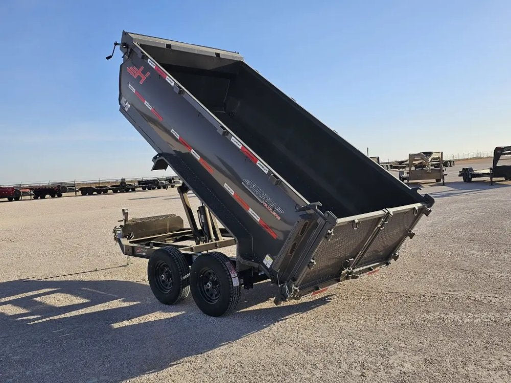 12' Horizon HZ6 Bumper Pull Dump Trailer 36" Side Walls - (2) 5.2K Axles 15964