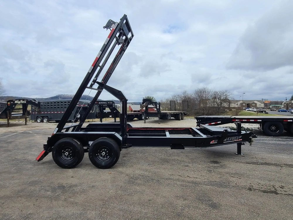16' Horizon RDZ Bumper Pull Roll Off Base Trailer - (2) 7K Axles 11562