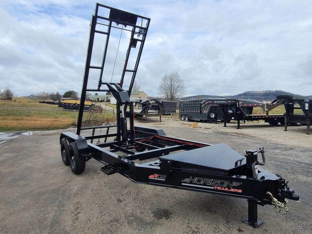 16' Horizon RDZ Bumper Pull Roll Off Base Trailer - (2) 7K Axles 11562