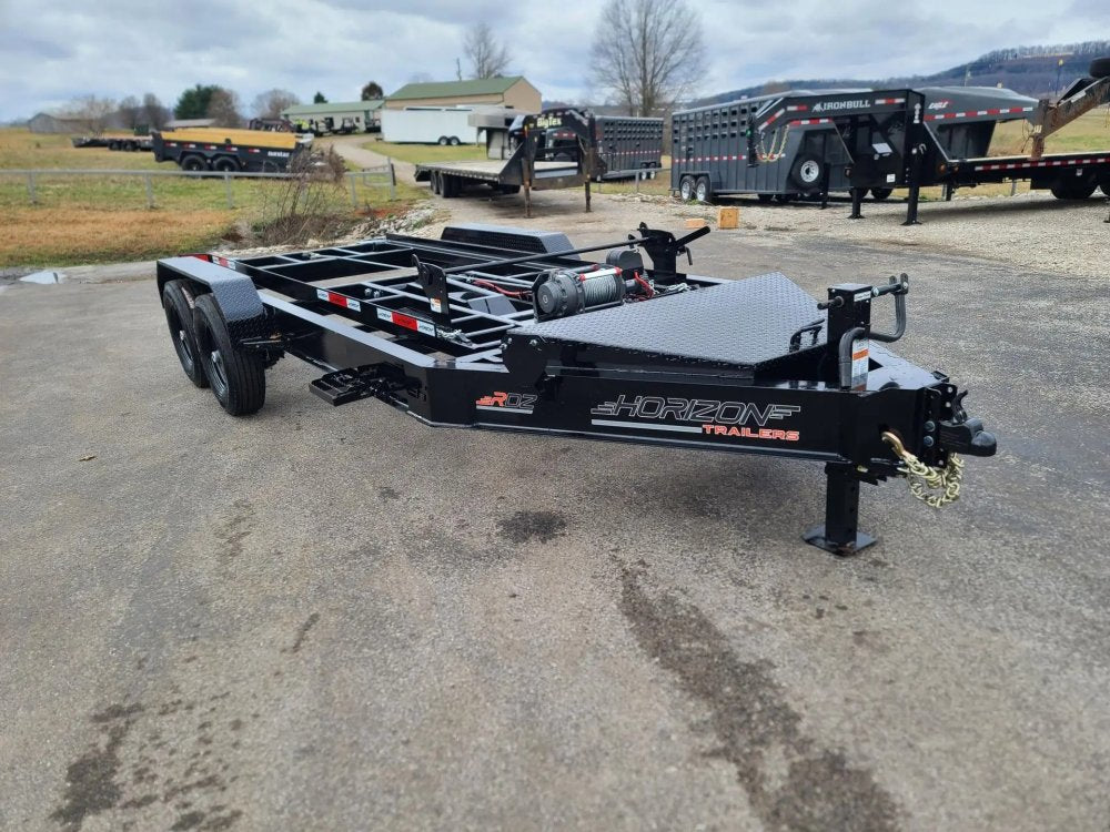 16' Horizon RDZ Bumper Pull Roll Off Base Trailer - (2) 7K Axles 11562