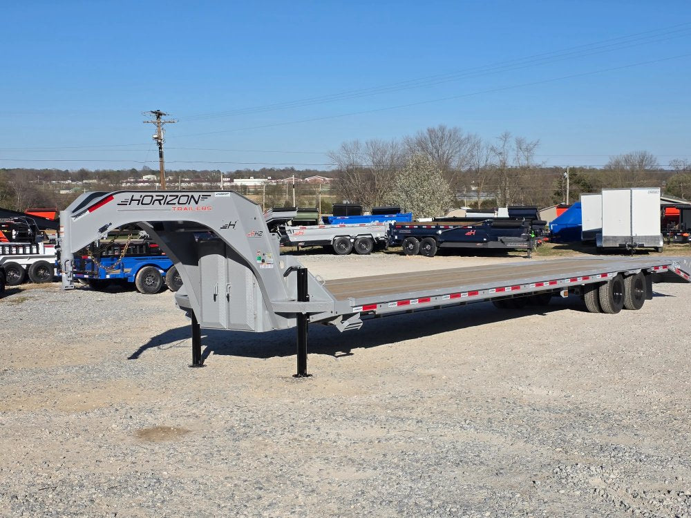 Horizon FHZ 40' Deck Over Gooseneck Trailer 10K (35'+5') 9081