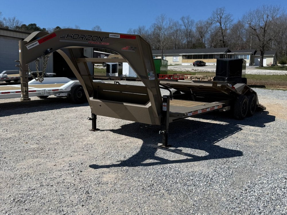 Horizon ETZ 24' Tilt Drive Over Fender Goosneck Trailer 8K (16'+8') 15553