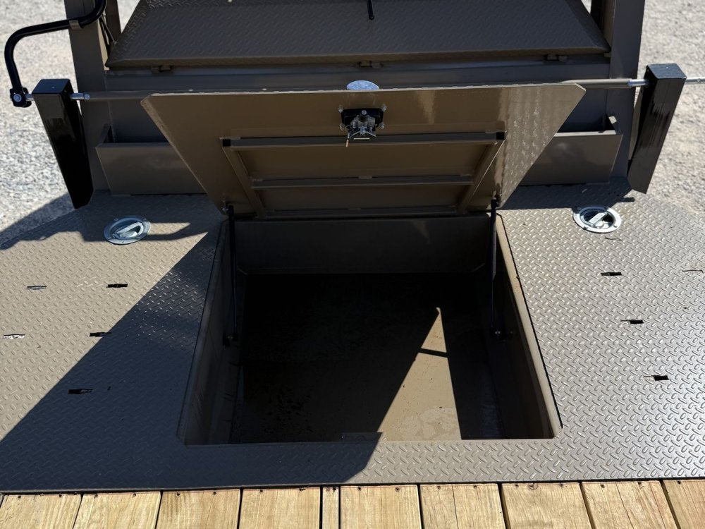 Horizon ETZ 24' Tilt Drive Over Fender Goosneck Trailer 8K (16'+8') 15553