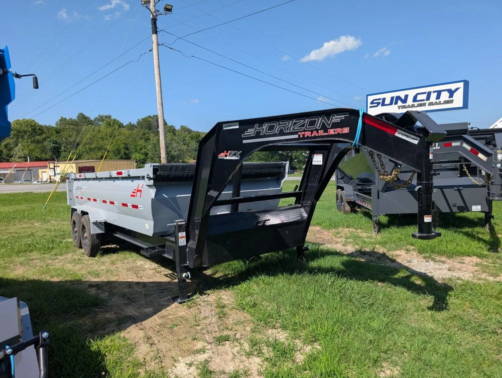 Horizon HZX 16' Gooseneck Dump Trailer 10K 11575