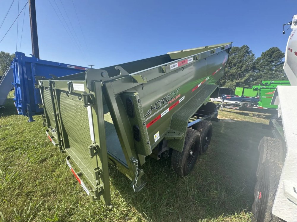 Horizon HZ7 14' Dump Trailer 7K 12711