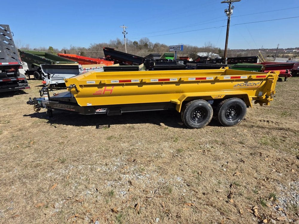 Horizon HZ7 16' Dump Trailer 7K 7613