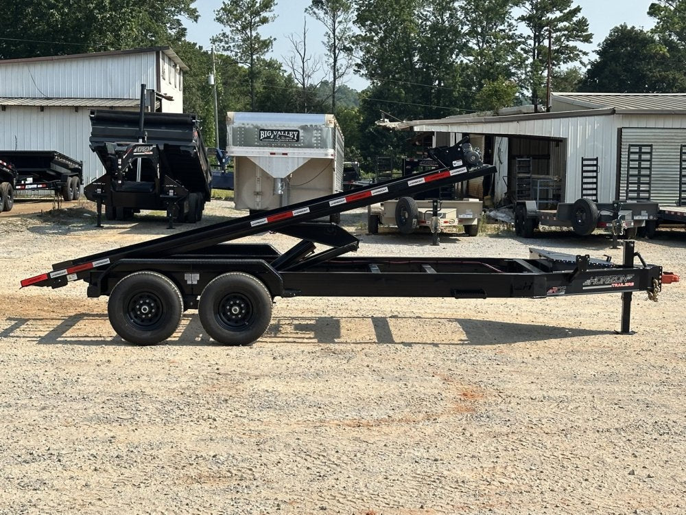 16' Horizon RDZ Bumper Pull Roll Off Base Trailer - (2) 7K Axles 017915