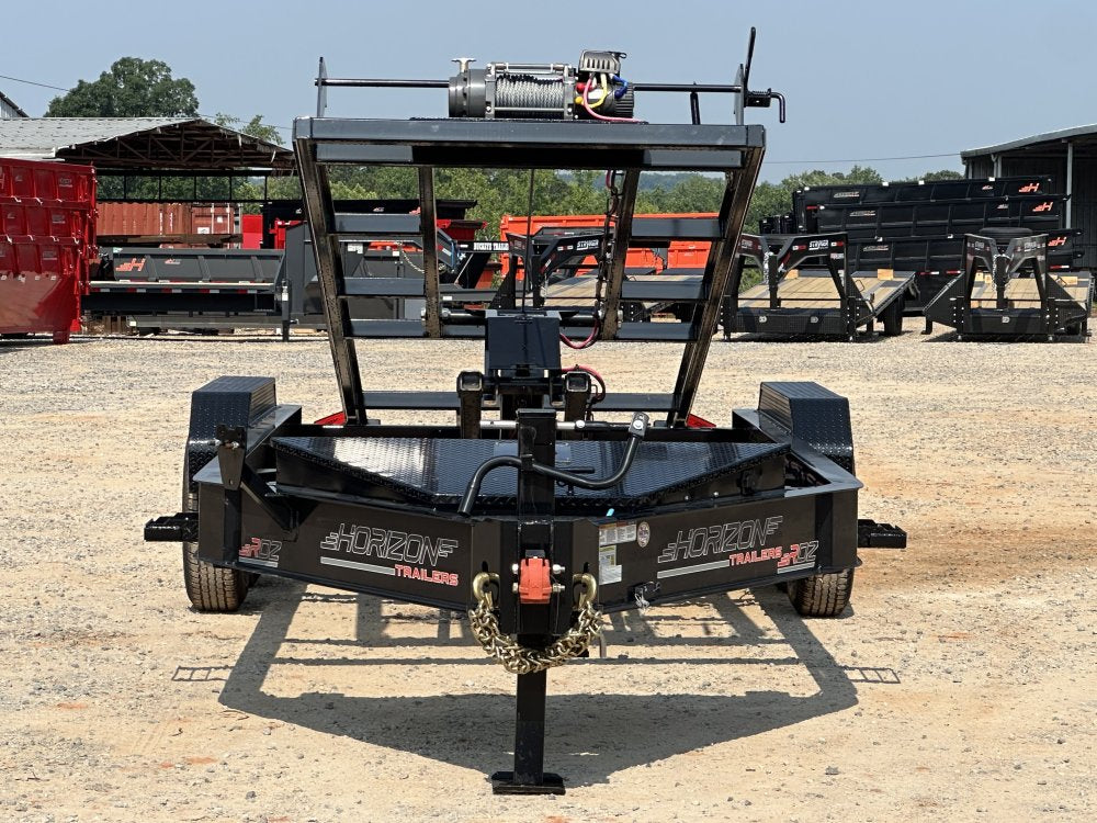 16' Horizon RDZ Bumper Pull Roll Off Base Trailer - (2) 7K Axles 11497