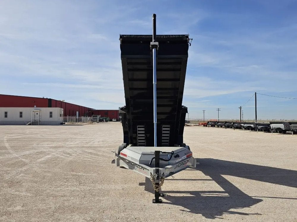 16' Horizon HZ7 Bumper Pull Dump Trailer 36" Side Walls - (2) 8K Axles 16151
