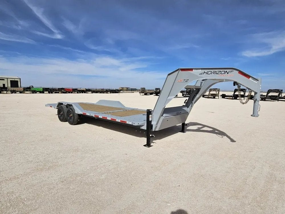 24' Horizon ETZ Gooseneck Equipment Tilt Trailer - (2) 8K Axles 15556