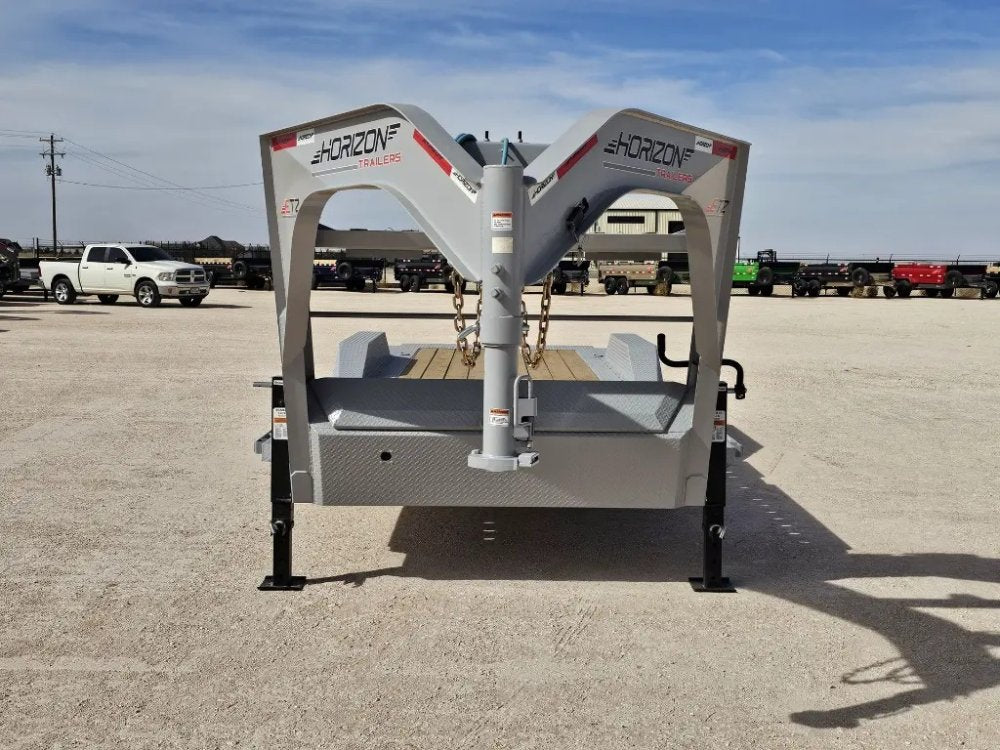 24' Horizon ETZ Gooseneck Equipment Tilt Trailer - (2) 8K Axles 15556