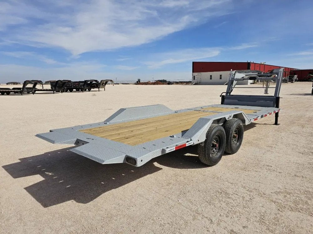24' Horizon ETZ Gooseneck Equipment Tilt Trailer - (2) 8K Axles 15556