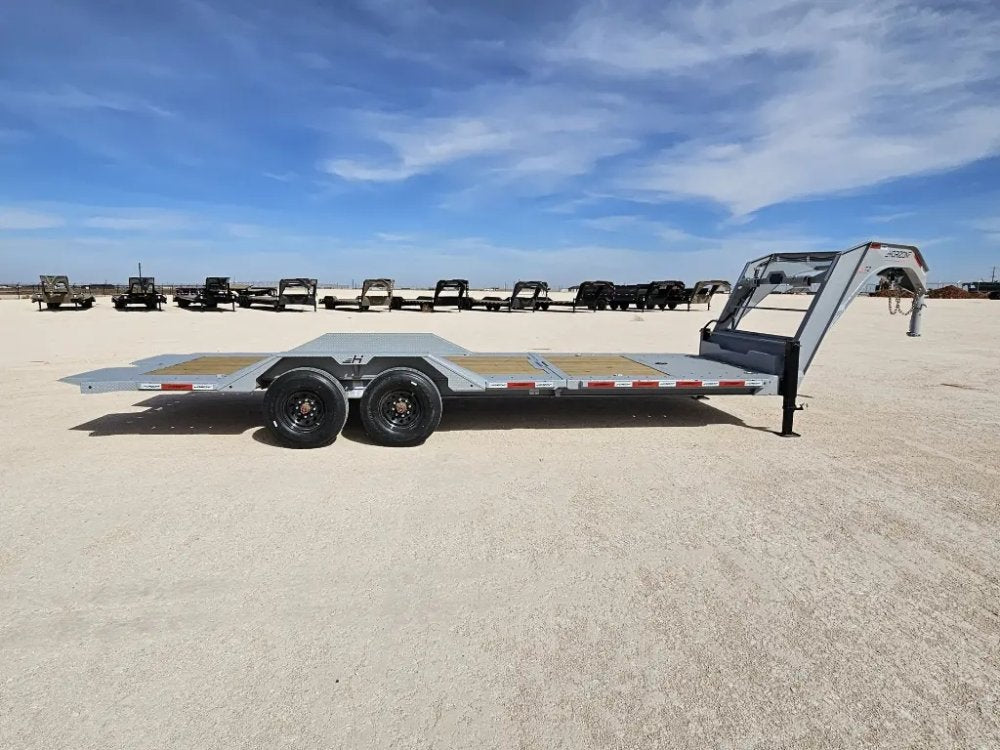 24' Horizon ETZ Gooseneck Equipment Tilt Trailer - (2) 8K Axles 15556