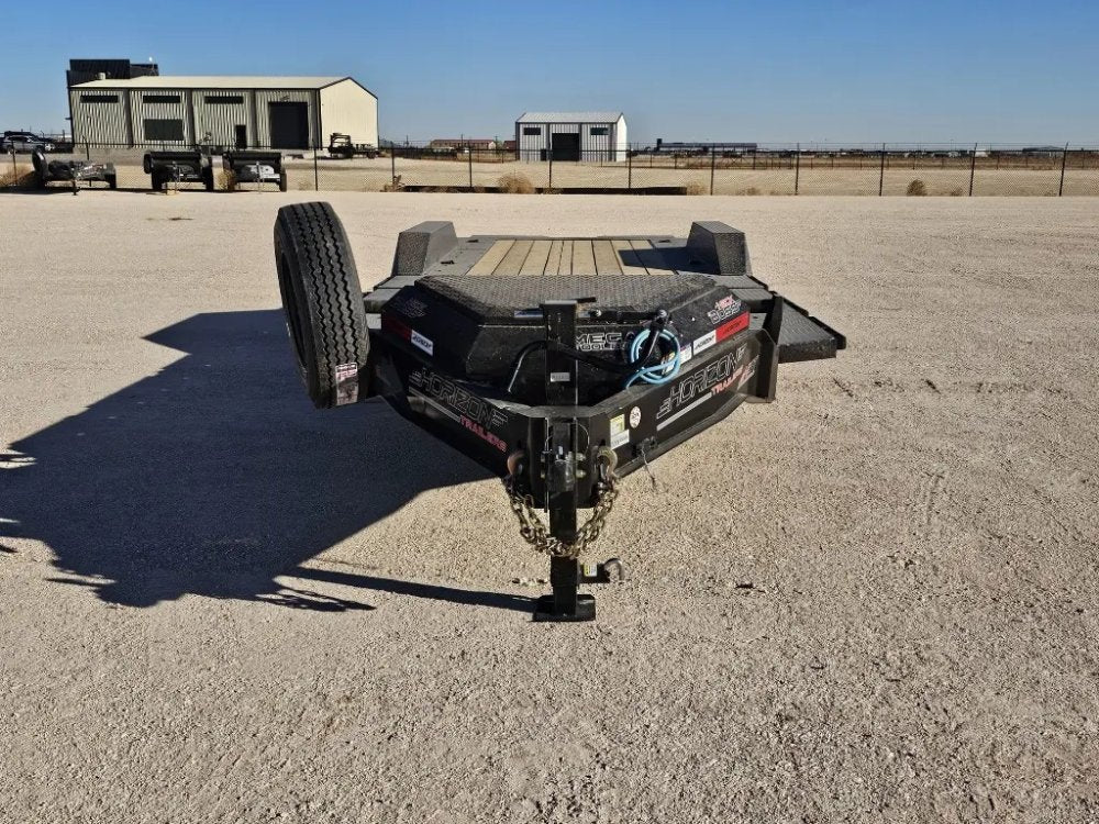 24' Horizon HET Bumper Pull Equipment Tilt Trailer Drive Over Fenders - (2) 10K Axles 16460