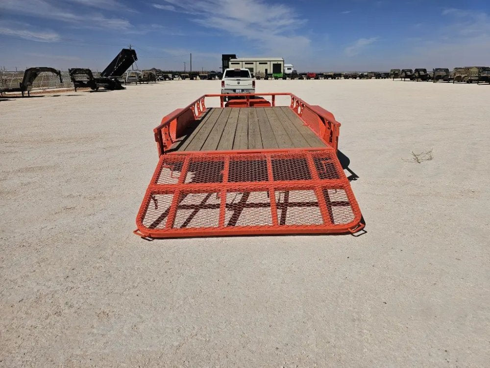 14' Horizon UTZ Bumper Pull Utility Trailer - (2) 3.5K Axles 15580
