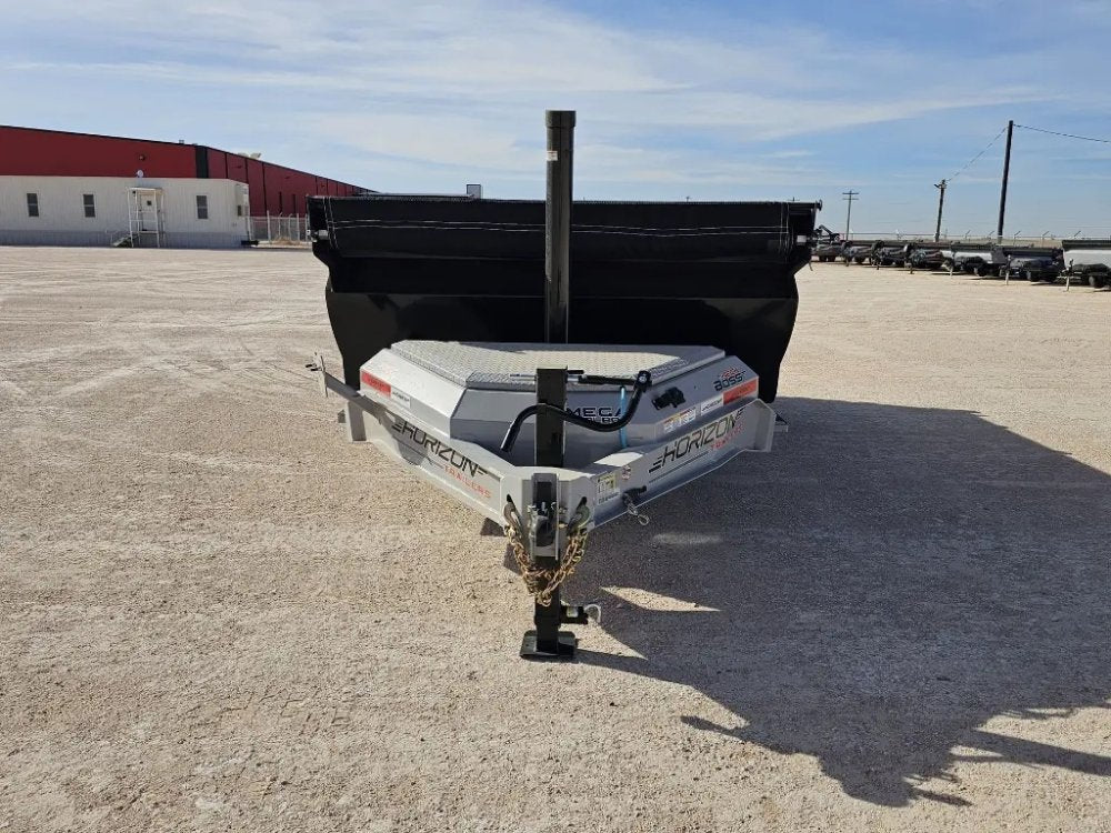 16' Horizon HZ7 Bumper Pull Dump Trailer 36" Side Walls - (2) 8K Axles 16151