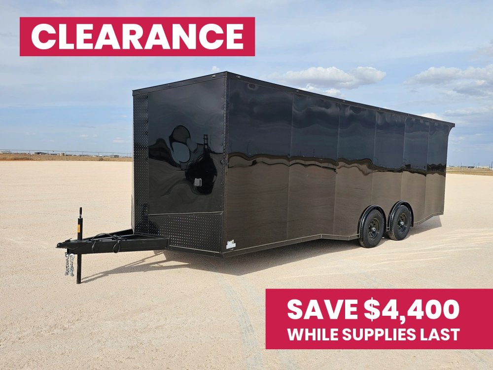 Steel Pines Cargo 8.5x24 TA3 Enclosed Trailer 10K 39752