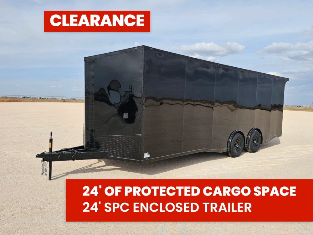 Steel Pines Cargo 8.5x24 TA3 Enclosed Trailer 10K 39752