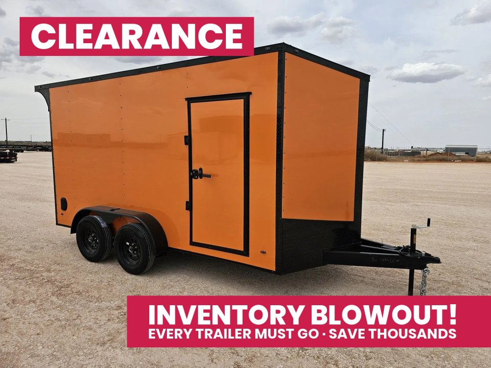 Steel Pines Cargo 7x14 TA2 Enclosed Trailer 7K 39756