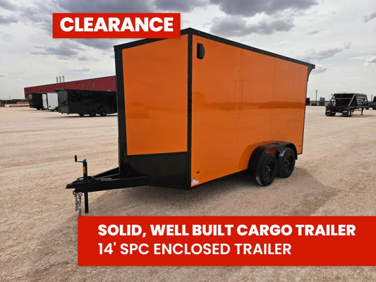 Steel Pines Cargo 7x14 TA2 Enclosed Trailer 7K 39756