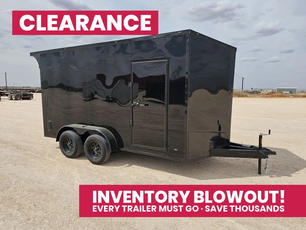 Steel Pines Cargo 7x14 TA2 Enclosed Trailer 7K 39755