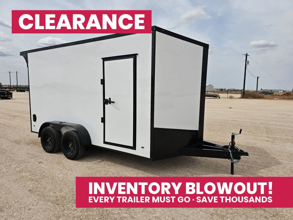 Steel Pines Cargo 7x14 TA2 Enclosed Trailer 7K 39754