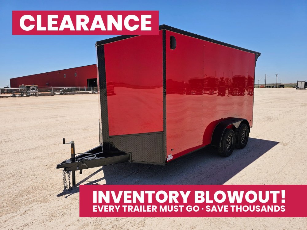 Steel Pines Cargo 7x14 TA2 Enclosed Trailer 7K 39891