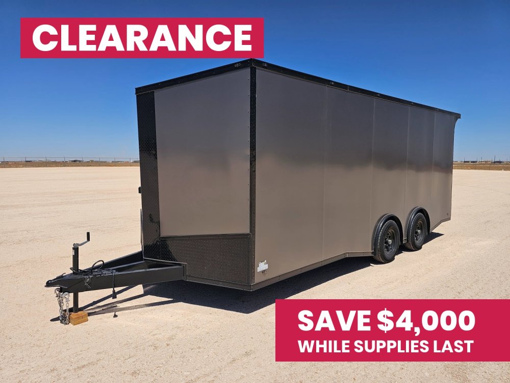 Steel Pines Cargo 8.5x20 TA3 Enclosed Trailer 10K 40096