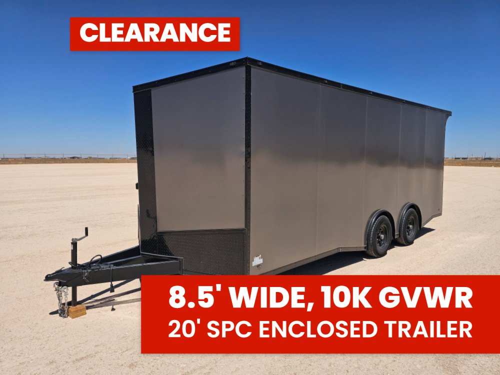 Steel Pines Cargo 8.5x20 TA3 Enclosed Trailer 10K 40096