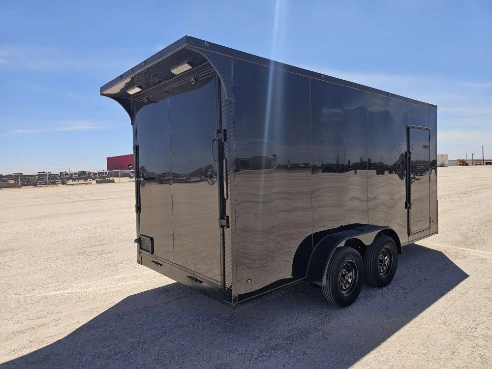 Steel Pines Cargo 7x16 TA2 Enclosed Trailer 7K 39951