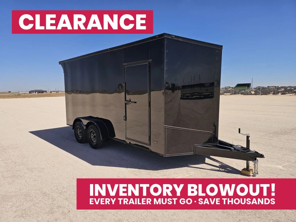 Steel Pines Cargo 7x16 TA2 Enclosed Trailer 7K 39951