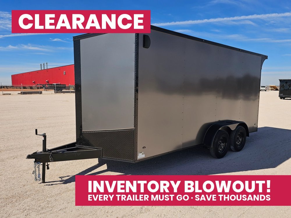 Steel Pines Cargo 7x16 TA2 Enclosed Trailer 7K 39836