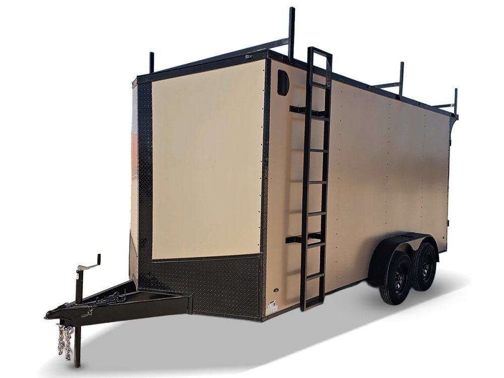 Steel Pines Cargo 7x16 TA2 Enclosed Trailer 7K 39835