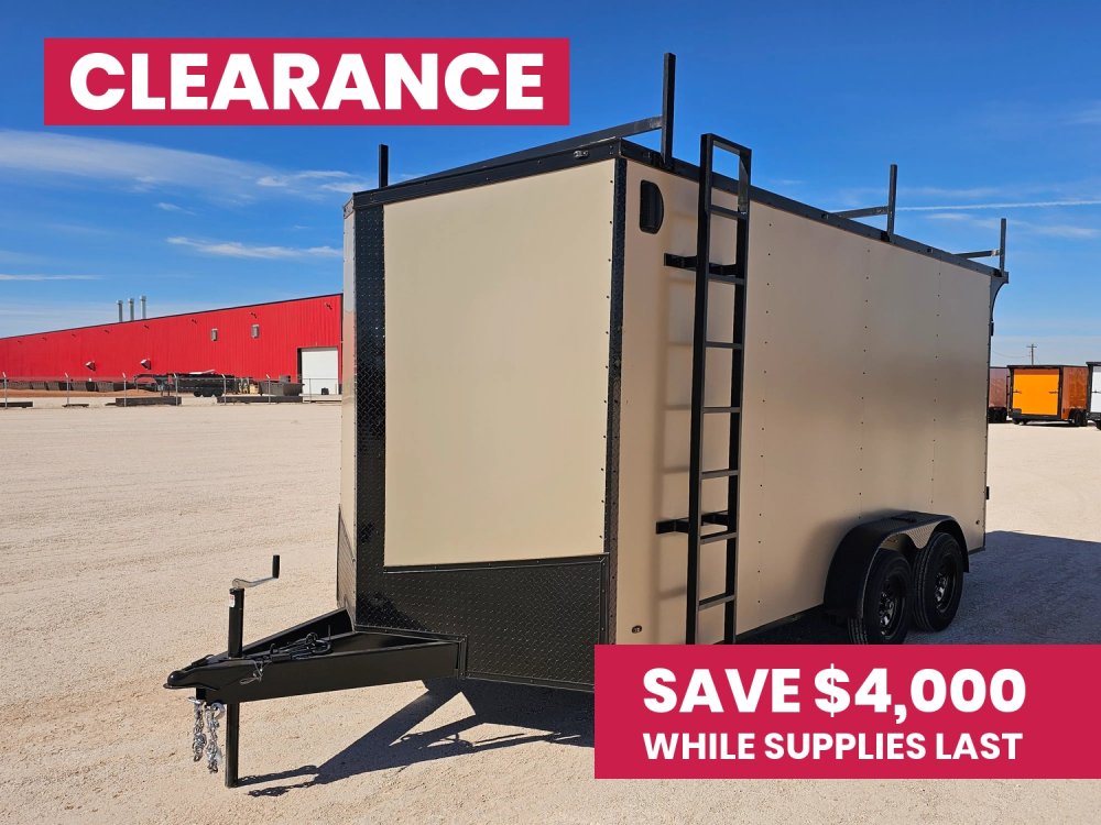 Steel Pines Cargo 7x16 TA2 Enclosed Trailer 7K 39835