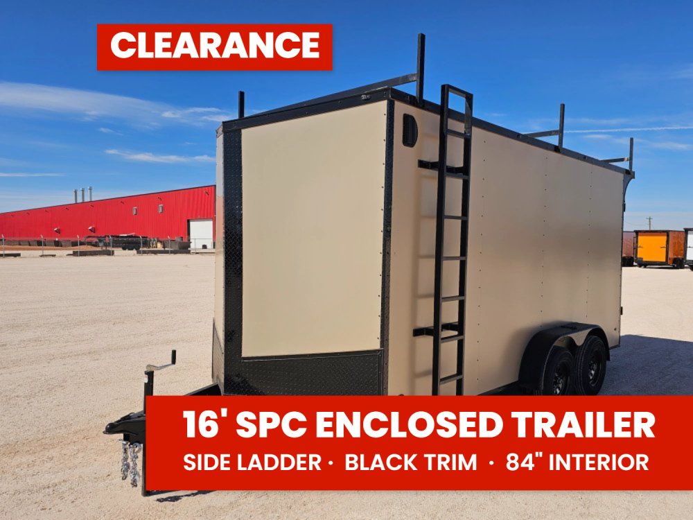 Steel Pines Cargo 7x16 TA2 Enclosed Trailer 7K 39835