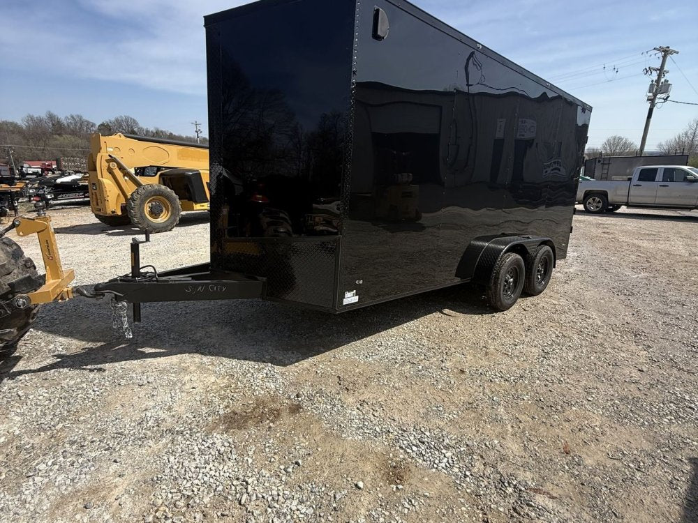 Steel Pines Cargo 7x16 TA2 Enclosed Trailer 7K 38499