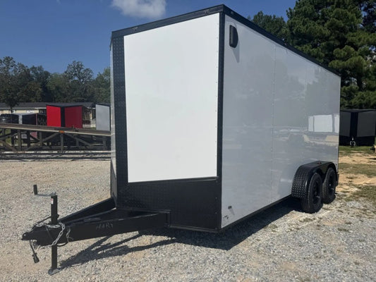 Steel Pines Cargo 7x16 TA2 Enclosed Trailer 7K 38501