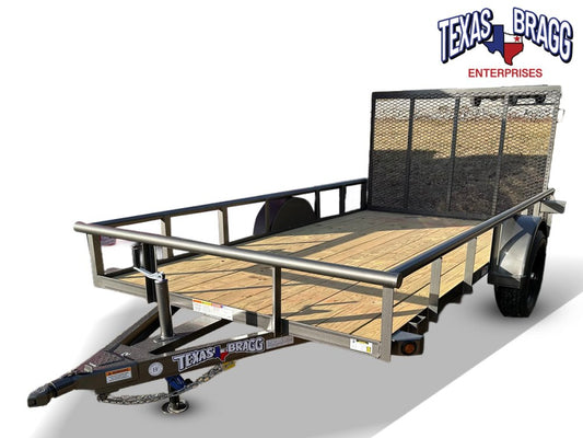 6 x 12 SA Pipe Top Utility Trailer Texas Bragg 3.5K 260720